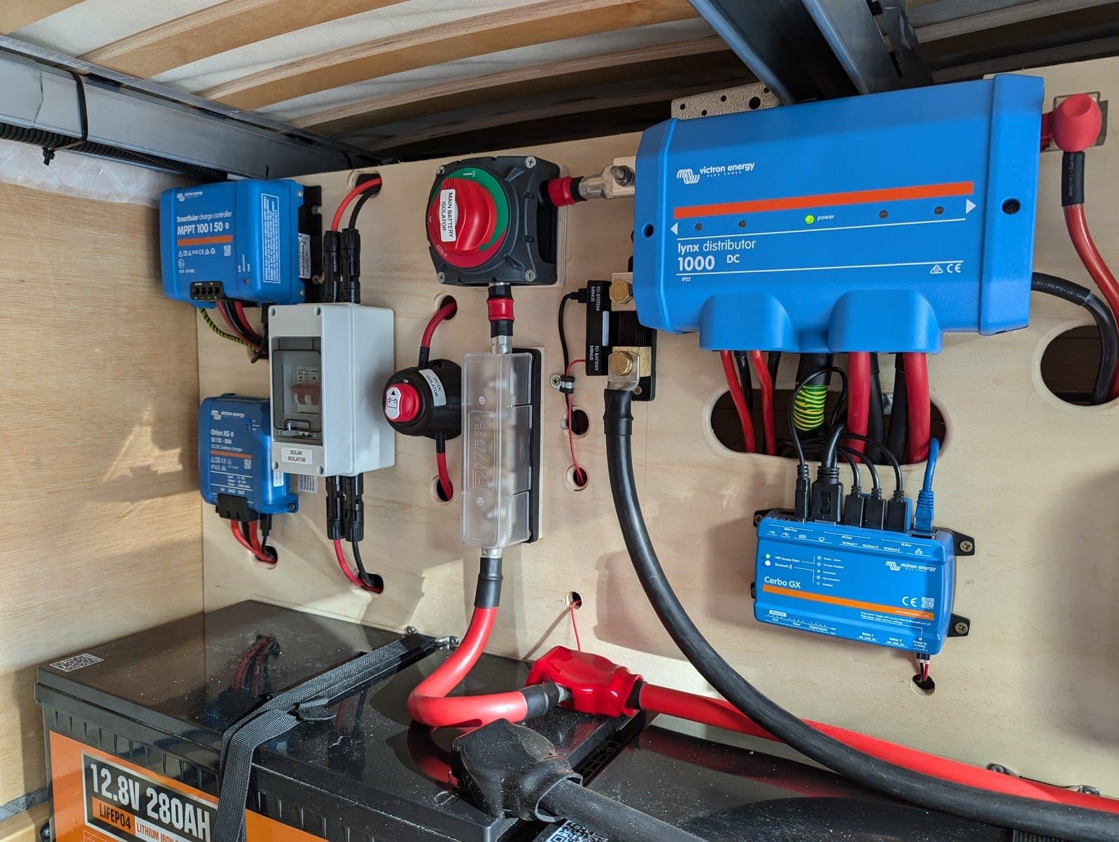 Woodrays Campers conversion example 9